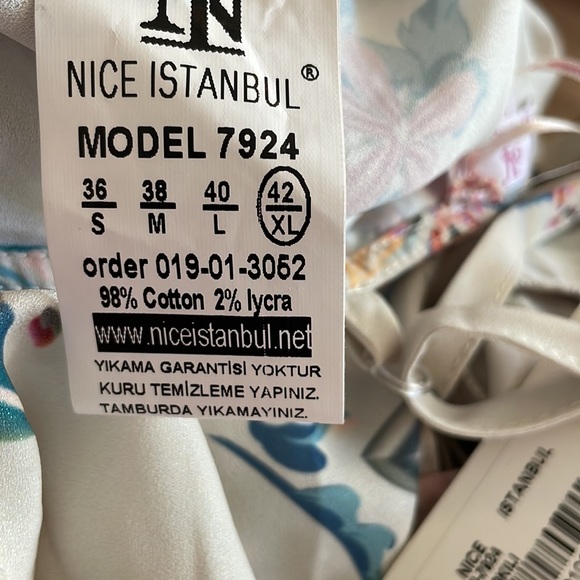 NWT Nice Istanbul Crop Top. Size XL - Picture 9 of 9